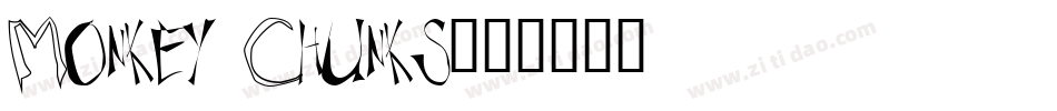 Monkey Chunks字体转换